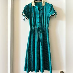 Vintage Polka Dot Summer Dress